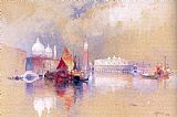 Thomas Moran View of Venice painting